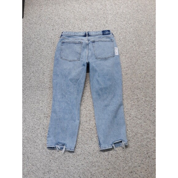Abercrombie & Fitch 90s Y2K The Boyfriend Mid-Rise Vintage Distressed 32 - Picture 4 of 7
